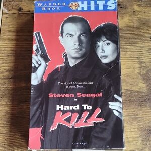 Warner Bros. Hits 'Hard to Kill' VHS - Red and Blue